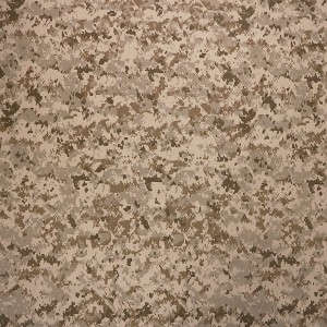 Nylon cotton desert camo fabric