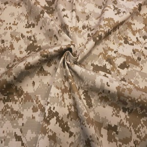 Tissu camouflage desertu di nylon di cotone