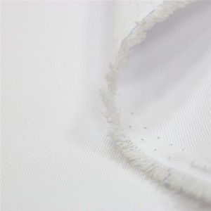 Tissu de chemise 100% polyester pour l'uniforme de la marine