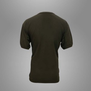 חולצת טריקו צבאית בצבע ירוק זית