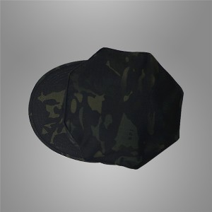 قبعة تكتيكية للجيش الأسود متعددة حدبة