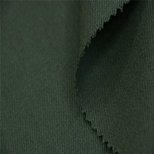 50%Wol 50%Polyester Serge Green fabrik seragam pegawai tentera