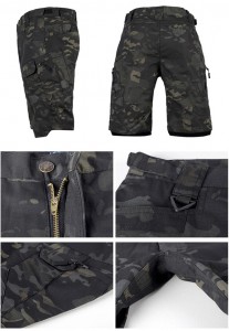 Multicam Black tactical short pants