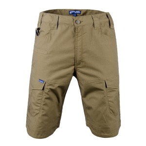 Khaki color tactical short pants