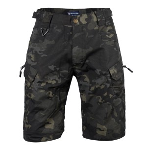 Pantaloni scurti tactici Multicam Black