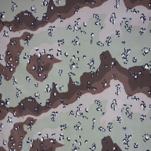 T/C65/35 Twill Army Camo Printed Fabric For Military Uniforms