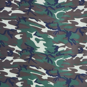 Tessuti mimetici militari dell'esercito, 50% poliestere, 50% cotone