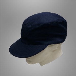 Topi satpam biru tua
