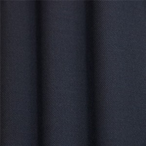 60 Lana 40 Polyester dark navy blue na tela ng unipormeng pulis