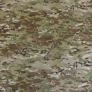 Kain multicam dengan Teflon