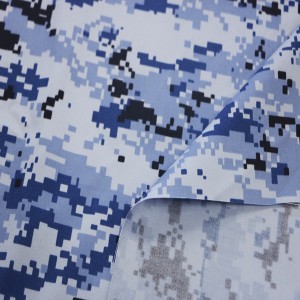 Tissu militaire bleu pour le koweït