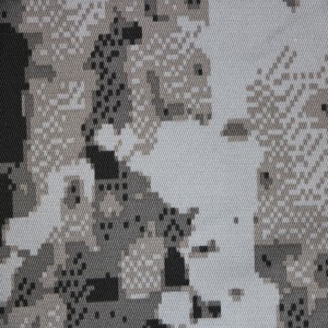 Tessuto in twill di cotone al 100%, tessuto stampato con motivo mimetico digitale militare per l'esercito