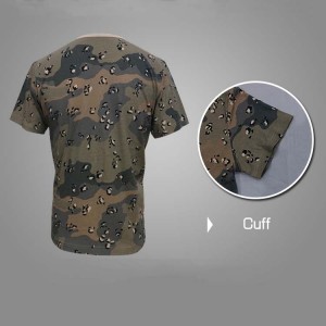 Camiseta camuflaje militar