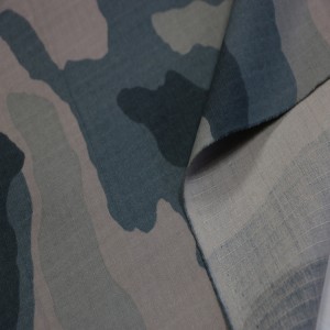 Poly/Cotton Ripstop Fabrics Military Camo Printed Fabrics For Army