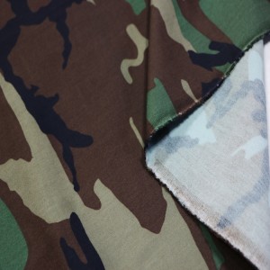 Најлонске/полиестерске војно-шумске камуфлажне кепер тканине за војне униформе