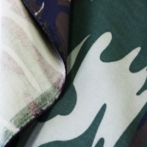 50% полиестер, 50% памук, војне, шумске камуфлажне тканине