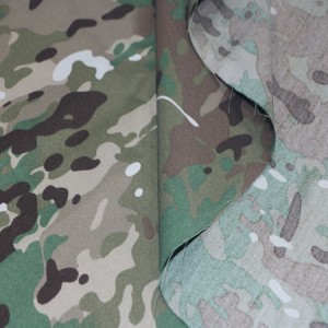 Poly/Cotton Twill Fabric Army Military Multicam Camouflage Fabrics