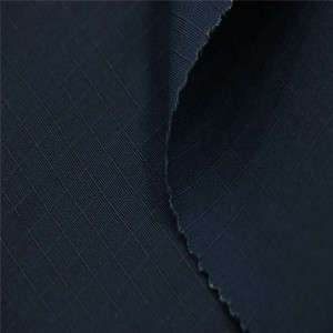 Lesela la tšireletso la lesela le lefifi la navy blue ripstop bakeng sa junifomo ea mapolesa