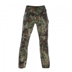 Pantaloni tattici in pitone verde militare