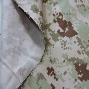Poly/Cotton Twill Army Digital Camouflage Printed Fabrics For Military Uniforms