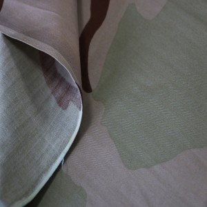 Poly/Cotton Army 3-Color Desert Camouflage Military Fabrics