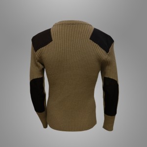 Wool acrylic khaki toafa leoleo tactical pullover