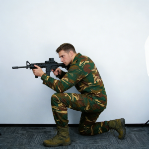 Camouflage Printed Fabric Military Uniforms Combat Uniforms For Zambia