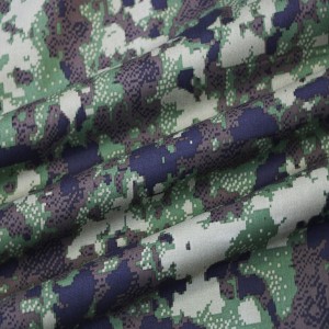 100% cotton woodland kain camo untuk seluar kasual