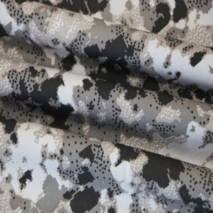 Vải camo xám 100% cotton cho quần âu