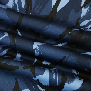 Blue camo fabricae