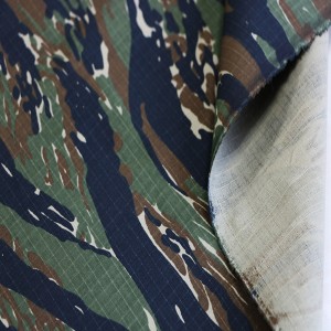 Tigerstripe ripstop fabric
