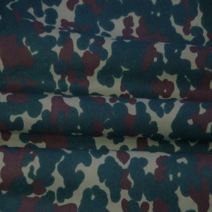 100% polyesterduk militär kamouflagetyger för taktiska uniformer