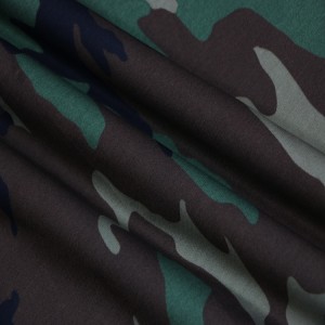 Најлонске/полиестерске војно-шумске камуфлажне кепер тканине за војне униформе