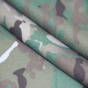 Tessuto in twill di poliestere/cotone, tessuti mimetici militari multicam dell'esercito