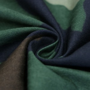Woodland military fabric for Azerbaijan