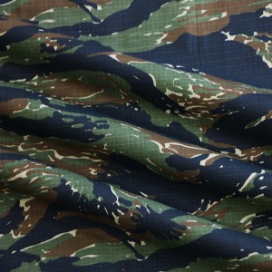 Tigerstripe ripstop fabric