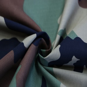 100%Cotton Ripstop Fabrics Army Military Camouflage Fabrics