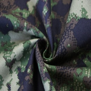 100% памучна кепер тканина, војна дигитална камуфлажна тканина за војне униформе