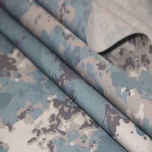 Poly/Cotton Ripstop Fabric Army Military Camouflage Fabrics For Azerbaijan
