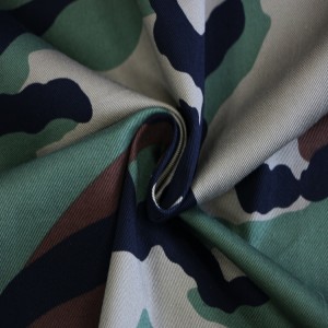 Tessuti mimetici militari in twill di cotone al 100% per l'esercito