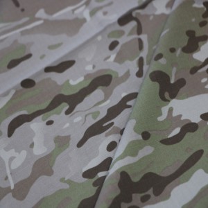 Nylon/Cotton Spandex Desert Multicam Camouflage Military Fabric For Army