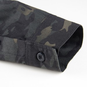 Multicam black tactical long sleeve shirt