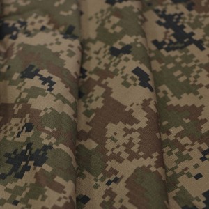 Tissu camouflage à chevrons