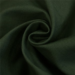 Olivno zelena vojaška ripstop tkanina