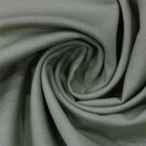 Tissu pour chemise en popeline de coton et polyester