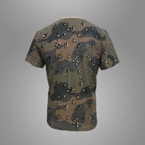 T-shirt na camo ng militar