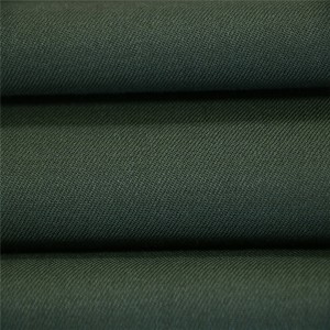 50%Wool 50%Polyester Serge Green army officer uniform fabric