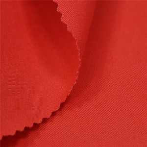 Orange color security guard drill fabric