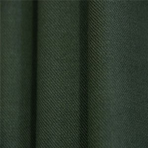 50 % Wolle, 50 % Polyester Serge Green Uniformstoff für Armeeoffiziere