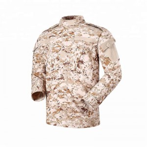 Desert camo military jacket